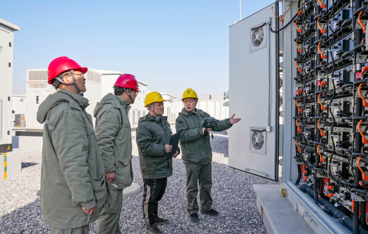 新华社点赞乐天堂fun88集团肥东100MW/200MWh储能电站：“超级充电宝”保障寒冬用电无忧