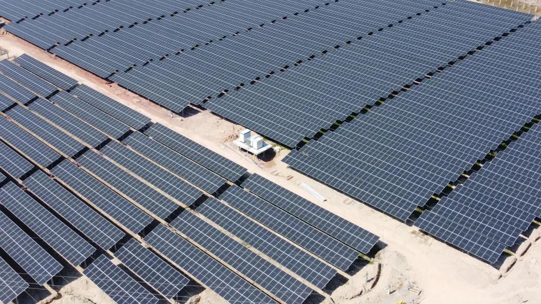 乐天堂fun88集团150MW开平市蚬冈镇EPC项目顺利投产！